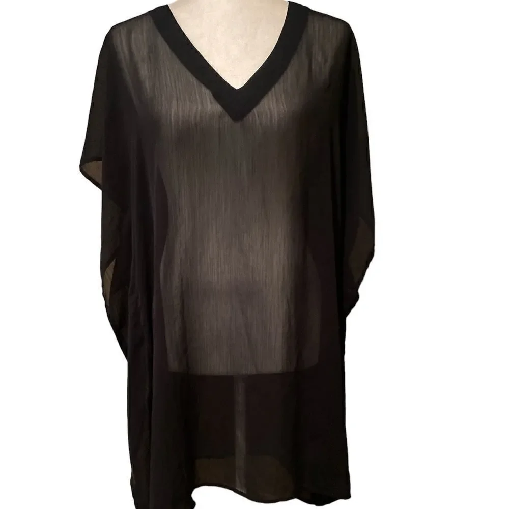 Merona Black Swimsuit Coverup